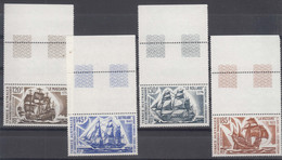 France Colonies, TAAF 1973 Ships Boats PA Yvert#30-33 Mi#85-88 Mint Never Hinged - Neufs