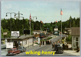 Helmstedt - Grenzübergang Zonengrenze Autobahn Kontrollpunkt Allied Check Point Nach Sachsen Anhalt DDR - Helmstedt