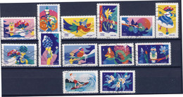 BC 1930  SERIE COMPLETE  MON SPECTACULAIRE OBLITERES ANNEE 2021 De 1930 à 1941 - Adhesive Stamps