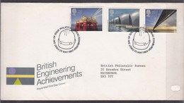 Great Britain 1983 Mi#953-955 FDC - Lettres & Documents