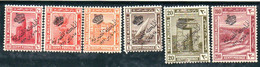 Egypte: Yvert N° 69/81*;  6 Valeurs - 1915-1921 Brits Protectoraat