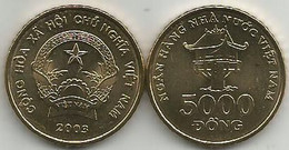 Vietnam 5000 Dong 2003. High Grade - Vietnam