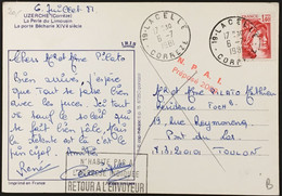 CPA28 - Uzerche Lacelle YT 2102 NPAI N'Habite Pas à L'adresse Indiquée Retour à L'Envoyeur – 8bleu - Storia Postale