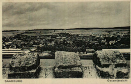 SARREBOURG SAARBURG Gesamtansicht Cachet Postal Très Intéressant : Saarburg (Westm) Tor Zu Den Vogesen 6.12.42 - Sarrebourg