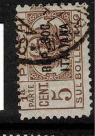 ITALIAN SOCIALIST REPUBLIC 1944 5c Parcel Post SG P77 U #ASQ1 - Postal Parcels