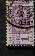 ITALIAN SOCIALIST REPUBLIC 1944 1l Parcel Post SG P83U #ASQ6 - Paketmarken