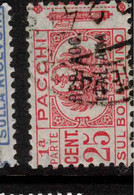 ITALIAN SOCIALIST REPUBLIC 1944 25c Parcel Post SG P79 U #ASQ3 - Postal Parcels