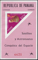 CONQUEST OF SPACE-ODD SHAPED- IMPERF & PEF MS- PANAMA-LIMITED ISSUE- SCARCE-MNH-BR2-1 - Amérique Du Nord