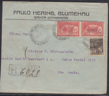 Brazil Registered Cover To Sao Paulo - Lettres & Documents