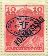HUNGARY Ungarn Debreczin Debrecen 1919 Overprints Mi 56 M - Debrecen