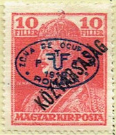 HUNGARY Ungarn Debreczin Debrecen 1919 Overprints Mi 56 M - Debreczin