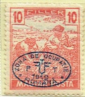 HUNGARY Ungarn Debreczin Debrecen 1919 Overprints Sc 2n28 M - Debreczin