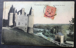 CPA 44 GUEMENE PENFAO - RARE éditeur - Château De Juzet - Edit Biziou, Coiffeur - Carte Simili Aquarelle- Réf. M 195 - Guémené-Penfao