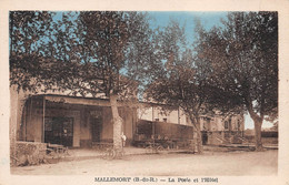 MALLEMORT - La Poste Et L'Hôtel - Mallemort