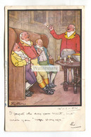 E. Strellett - The Chorus, Singing, Drinking, Pipe-smoking - Tuck Postcard No. 2538, Used In 1904 - Other Illustrators