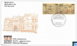 Sri Lanka Stamps 2002, National Museum, FDC - Sri Lanka (Ceylon) (1948-...)