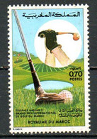 Delcampe - MAROC. N°695 De 1974. Grand Prix International De Golf. - Golf