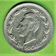 EQUATEUR /REPUBLICA DEL  ECUADOR / UN SUCRE / 1974 - Ecuador