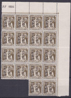 266 A  Antwerpen 1933 Anvers Bloc De 16 + 2 - Typografisch 1932-36 (Ceres En Mercurius)