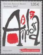 Andorre Français 2019 Art Eduardo Arranz-Bravo Neuf ** - Unused Stamps