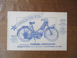 STARNORD MOTEUR VAP.DT TYPE "A" MONOVITESSE OU TYPE.A.M.B. CONSTRUCTEUR STARNORD ET NORVASPORT DANGRE VALENCIENNES - Bikes & Mopeds