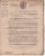 Regisseurs Domaines - Circulaire 2026 - 23 Messidor An 9 - Alienation Domaines Nationaux - Sursis Accorde - 3 Pages - Historical Documents