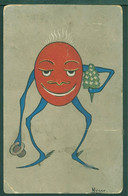 NESSE 1910 EGG MAN HUMOR COMICS MAIL - Fumetti