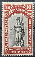 SAN MARINO 1918 - MNH - Sc# B5 - 10c - Ongebruikt