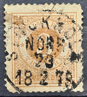 SWEDEN 1872 - Canceled - Sc# 17 - 3o - Oblitérés