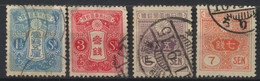 Japan, 1913-1931, Tazawa, Different Issues, 1/2-7 S, Used - Oblitérés