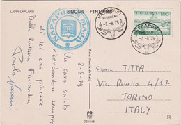 FINLAND-TP OB-CAD Stylisé NAPAPHRI-S/CP LAPPI LAPLAND-2/8/1979 - Lettres & Documents