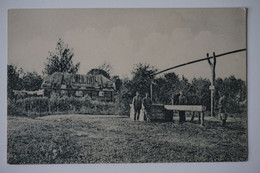 AK: Ortschaft Mit Brunnen Wohl In POlen Ukraine Galizien - Weltkrieg 1914-18