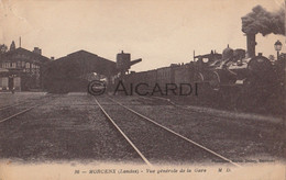 Postkaart/Carte Postale MORCENX/Landes -Vue Generale De La Gare/Station - Trein/Train(C164) - Morcenx