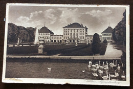 VINTAGE POSTCARD - MUNCHEN -.PALAZZO DI NYMPHENBURG (SCHLOSS NYMPHENBURG) - ANNULLO TARGHETTA  POST 14/1/31 - Noord