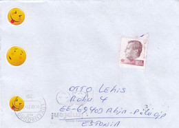 GOOD LUXEMBOURG Postal Cover To ESTONIA 2021 - Good Stamped: Grand Duke - Briefe U. Dokumente