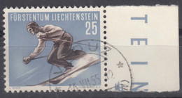 Liechtenstein 1955 Winter Sport Mi#336 Used - Oblitérés