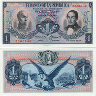 COLOMBIA       1 Peso       P-404e       7.8.1973       UNC - Colombia