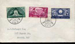 South Africa Südafrika Mi# 217-9 Used On Letter Or FDC -  Inauguration Of The Vortrekker Monument - European Settlers - FDC