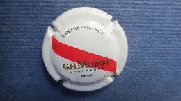 CAPSULE CHAMPAGNE  GH.MUMM. Blanc Mat Et Rouge - Mumm GH