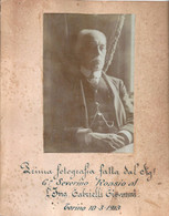 Photo Originale Ingénieur Gabrielli Giovanni 1913 RRR - Identified Persons