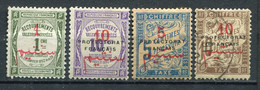 22433 MAROC  Taxe 13, 18/9, 24* Timbres-taxe De France  Surcharge E Et G  1896-1909  B/TB - Timbres-taxe