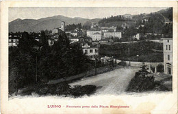 CPA AK LUINO Panorama Preso Dalla Piazza Risorgimento ITALY (498571) - Luino