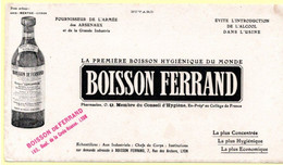 Buvard Boisson Ferrand, Première Boisson Hygiénique Du Monde.... - B