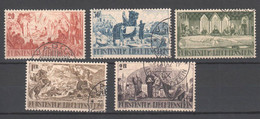 Liechtenstein , Nr. 202-06 Gestempelt - Usati