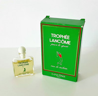 Miniatures De Parfum TROPHÉE LANCOME  EDT   3.5 Ml  + Boite - Miniatures Men's Fragrances (in Box)