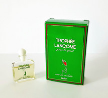 Miniatures De Parfum TROPHÉE LANCOME  EDT   3.5 Ml  + Boite - Miniatures Hommes (avec Boite)