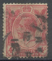 Malacca - Malaysia 1921-32 Y&T N°162 - Michel N°159 (o) - 4c George V - Malacca