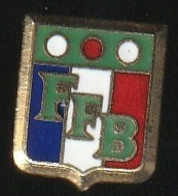 72434-Pin's-Fédération Française De Billard. - Biliardo