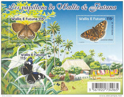 Wallis & Futuna 2016 Butterflies SS MNH - Ongebruikt