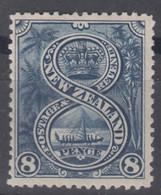 New Zealand 1898 Pictorials Mi#74 Mint Hinged - Ungebraucht